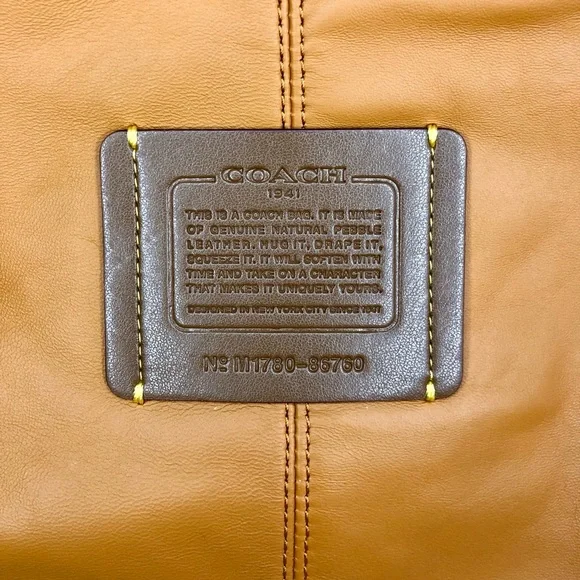 Coach 1941 Bandit Hobo 39 Washed Red - Picture 9 of 12